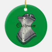 オートーオートクチュールコルセットサンダー_コーブ セラミックオーナメント (裏面)