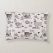 オートーオートクチュールプリントキッドスルーム アクセントクッション (裏面)
