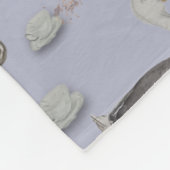 オートーオートクチュールプリントキッドスルーム フリースブランケット (角)