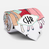 オートーオートクチュール |ファッション |パリ |モノグラム ネクタイ (ロール)