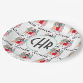 オートーオートクチュール |ファッション |パリ |モノグラム ペーパープレート (アングル)