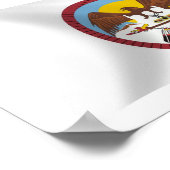 オート族国旗のポスタープリント ポスター (角)