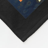 オート・インディアナ太陽のトータルEclipse 2024 Starry Nigh フリースブランケット (角)