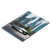 オート・ワウ！未来的な車 ノートブック (左側)