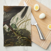 オードゥボンのアメリカの鳥の野生の七面鳥(雄) キッチンタオル (四つ折り)