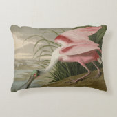 オードゥボンのアメリカ鳥のローゼート・スプーンビル アクセントクッション (正面)