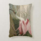 オードゥボンのアメリカ鳥のローゼート・スプーンビル アクセントクッション (正面(垂直))