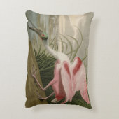 オードゥボンのアメリカ鳥のローゼート・スプーンビル アクセントクッション (裏面(縦))