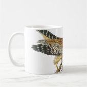 オードゥボンの赤い肩の鷹 コーヒーマグカップ (左)