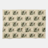 オードゥボンの鳥を悼むカロライナの亀の鳩 キッチンタオル (横)