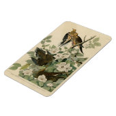 オードゥボンの鳥を悼むカロライナの亀の鳩 マグネット (左側)