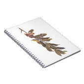 オードゥボンズイエロースロートウォーブラーバーオンツリーブランチ ノートブック (右側)