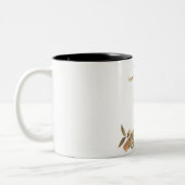オードゥボンベウィックのウォーレン孤独なソングバードオンブランチ ツートーンマグカップ (左)