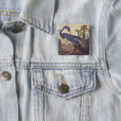 オードゥボンルシアナヘロンオンコースタルマーシュランド 缶バッジ (インサイチュ)