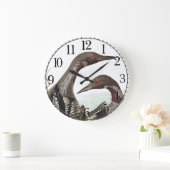 オードゥボンルーンダイバーバード鳥獣壁時計 ラージ壁時計 (ホーム)
