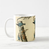 オードゥボン·ホワイト·ブレースト·ナッチ·バ絵画ード コーヒーマグカップ (左)
