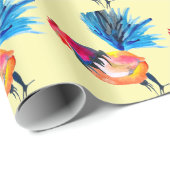 オードスターカラフル水彩イラストレーション ラッピングペーパー (ロールコーナー)