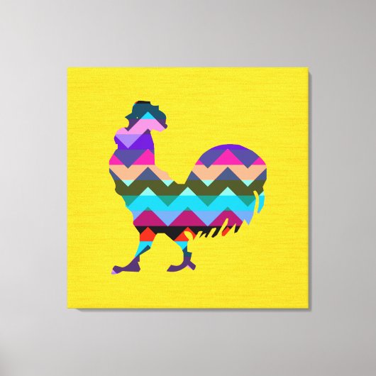 オードスターシェブロン キャンバスプリント (正面)