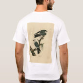 オードボンのアメリカの鳥からのミシシッピ凧 Tシャツ (裏面)