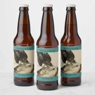 オードボンのアメリカの鳥からアカタカ ビールラベル