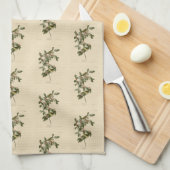 オードボンのアメリカの鳥から来たナッシュビル・ウォーブラー キッチンタオル (四つ折り)