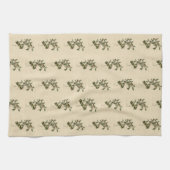 オードボンのアメリカの鳥から来たナッシュビル・ウォーブラー キッチンタオル (横)