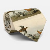 オードボンのアメリカの鳥から来た赤いハラロペ ネクタイ (ロール)