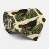 オードボンのアメリカの鳥から来た雌野鳥 ネクタイ (ロール)