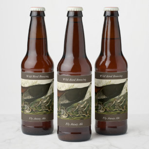 オードボンのアメリカの鳥から来た雌野鳥 ビールラベル