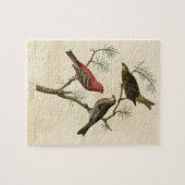 オードボンのアメリカの鳥から松の木 ジグソーパズル (横)
