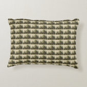 オードボンのアメリカの鳥のマラードアヒル アクセントクッション (裏面)