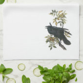 オードボンのカラスの通販 キッチンタオル (折り畳み)