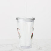 オードボンのクルーリアンウォーブラーとクマの果実 アクリルタンブラー (右)