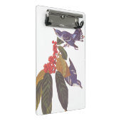 オードボンのクルーリアンウォーブラーとクマの果実 ミニクリップボード (アングル)