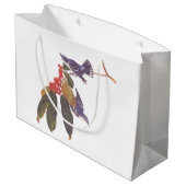 オードボンのクルーリアンウォーブラーとクマの果実 ラージペーパーバッグ (裏面アングル)