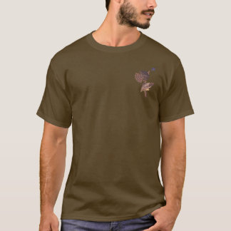オードボンのクーパーの鷹の猛禽類 Tシャツ