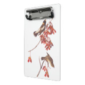 オードボンのコメの束ねた鳥やボリンクの鳥 ミニクリップボード (アングル2)