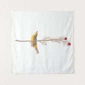 オードボンのフードを被ったアカワドリ タペストリー (正面(横))