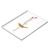 オードボンのフードを被ったアカワドリ ノートブック (左側)