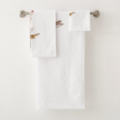 オードボンのフードを被ったアカワドリ バスタオルセット (インサイチュ)