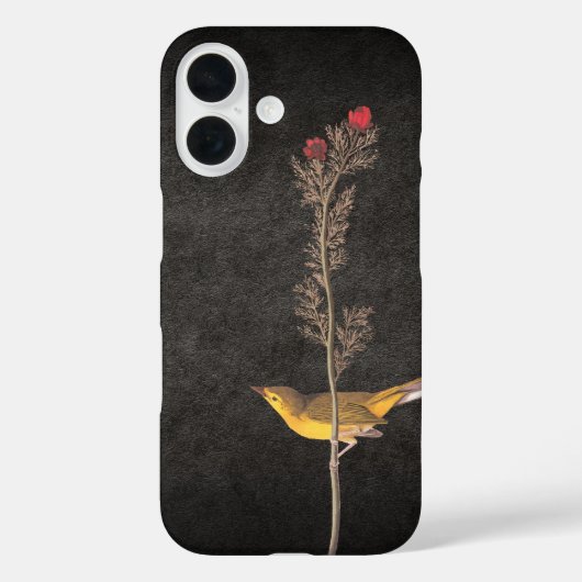 オードボンのフードを被ったアカワドリ Case-Mate iPhoneケース (裏面)