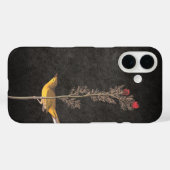 オードボンのフードを被ったアカワドリ Case-Mate iPhoneケース (裏面 (横))