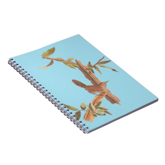 オードボンのベウィックのロングテール和連歌の鳥 ノートブック (右側)