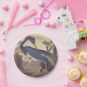 オードボンのルイジアナ・ヘロンまたは三色ヘロン ペーパープレート (パーティー)