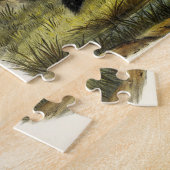 オードボンの四肢動物の大草原ウルフ（コヨーテ） ジグソーパズル (側面)