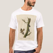 オードボンの鳥から来たピグミーヌサッチの茶色のつり草 Tシャツ (正面)