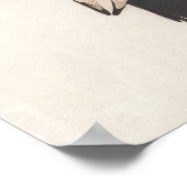 オードボンアイボリーハングルペッカー ポスター (角)