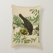 オードボンアメリカクロウブラックバード アクセントクッション (裏面(縦))