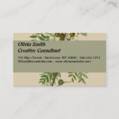 オードボンアメリカクロウブラックバード 名刺 (正面)