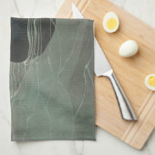 オードボンアメリカンスコーターダッククラシック キッチンタオル (四つ折り)